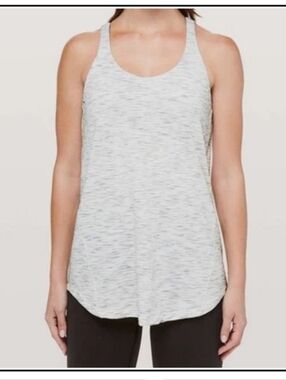 lululemon | Movement To Movement | 2 In 1 Tank | Tiger Space Dye | Size 8